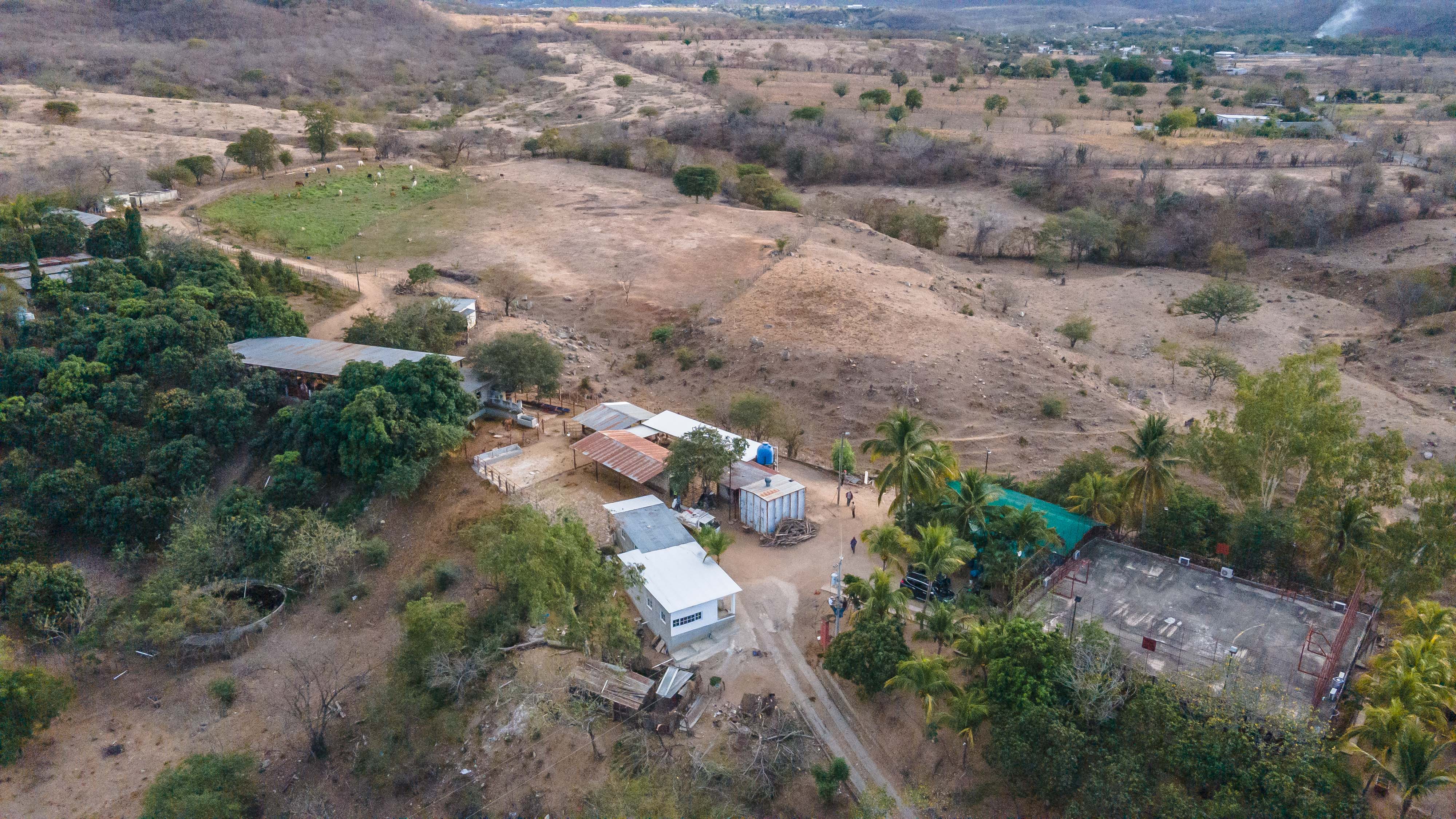 Vista aérea real de Zacapa, Guatemala